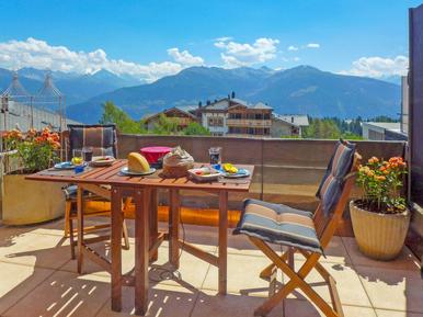 Wallis, Crans Montana Ferienwohnung mit Hund