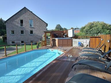 Gemütliches Ferienhaus : Region Stoumont für 9 Personen