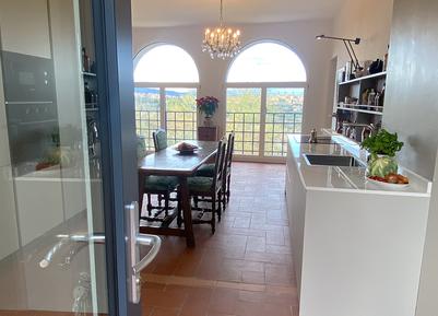 Toskana, Monte san Savino Ferienhaus mit Hund