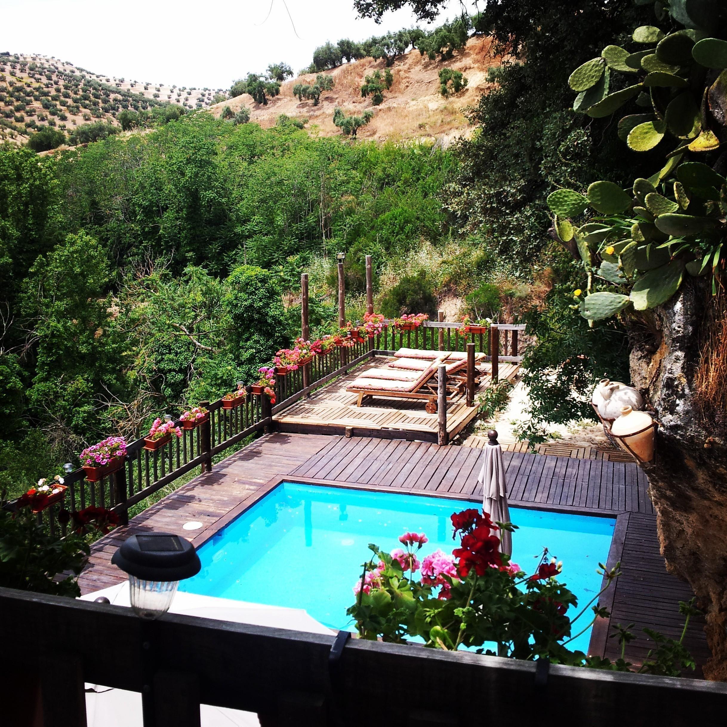 Ferienhaus mit Privatpool für 7 Personen + 1