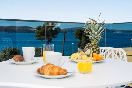  Für 4 Personen: Hübsches Apartment / Ferienwohnung in der Region Trogir