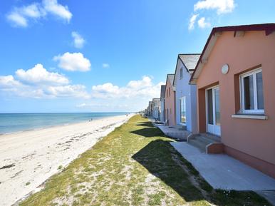 Gemütliches Ferienhaus : Region Ravenoville-Plage für 4 Personen