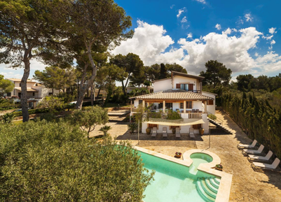 Gemütliches Ferienhaus : Region Mallorca für 9 Personen
