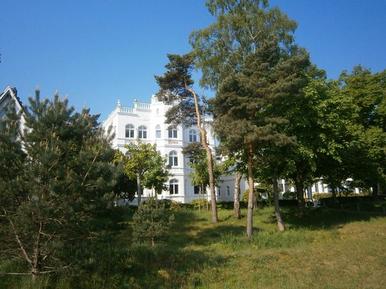 Ostseeküste, Prora Ferienhaus mit Hund