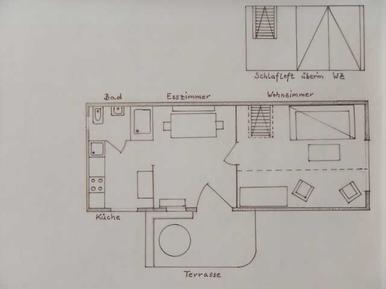  Für 4 Personen: Hübsches Apartment / Ferienwohnung in der Region Vitte auf Hiddensee