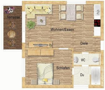  Für 4 Personen: Hübsches Apartment / Ferienwohnung in der Region Rheinland-Pfalz