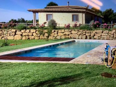 Gemütliches Ferienhaus : Region Gradoli für 8 Personen