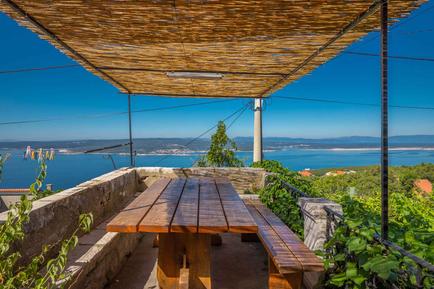 Gemütliches Ferienhaus : Region Primorje-Gorski für 8 Personen