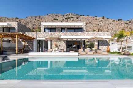 Gemütliches Ferienhaus : Region Lindos für 8 Personen