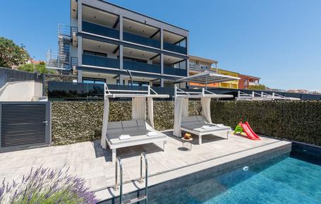 Gemütliches Ferienhaus : Region Crikvenica für 8 Personen