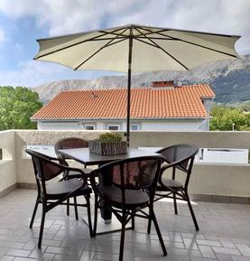  Für 4 Personen: Hübsches Apartment / Ferienwohnung in der Region Baška