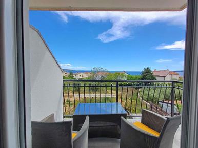  Für 2 Personen: Hübsches Apartment / Ferienwohnung in der Region Krk