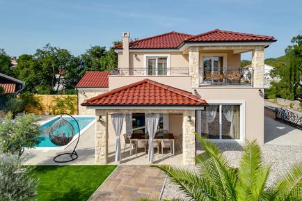 Gemütliches Ferienhaus : Region Gespanschaft Primorje-Gorski für 10 Personen