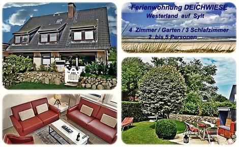  Für 5 Personen: Hübsches Apartment / Ferienwohnung in der Region Sylt