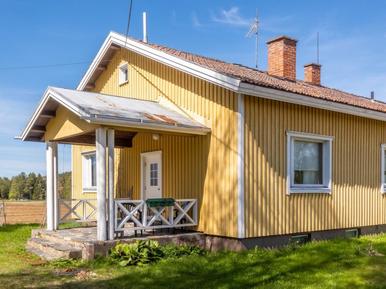 Finnisch Lappland Ferienhaus mit Hund