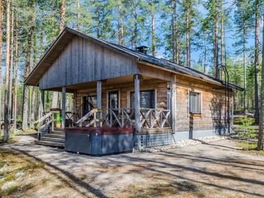 Finnische Seenplatte Ferienhaus mit Hund
