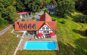 Gemütliches Ferienhaus : Region Hessen für 10 Personen