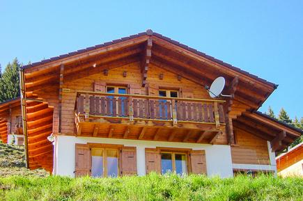 Gemütliches Ferienhaus : Region Hérémence für 8 Personen