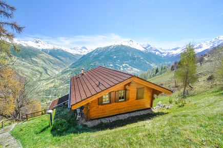 Gemütliches Ferienhaus : Region Hérémence für 6 Personen
