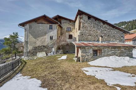 Gemütliches Ferienhaus : Region Graubünden für 4 Personen