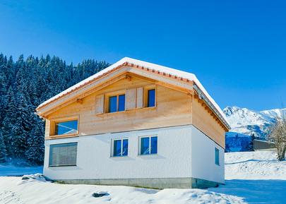 Gemütliches Ferienhaus : Region Graubünden für 8 Personen