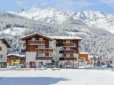  Für 4 Personen: Hübsches Apartment / Ferienwohnung in der Region Saas-Grund