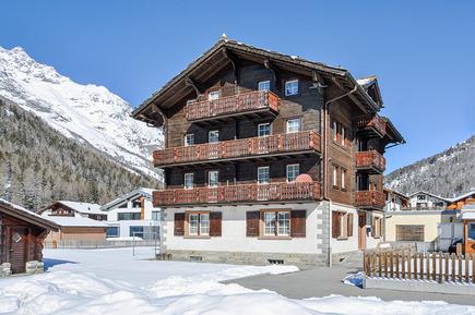  Für 6 Personen: Hübsches Apartment / Ferienwohnung in der Region Saas-Grund