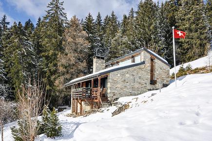 Wallis, Crans Montana Ferienhaus mit Hund