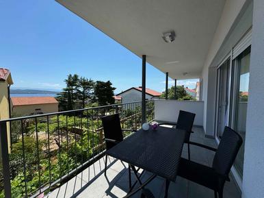  Für 3 Personen: Hübsches Apartment / Ferienwohnung in der Region Krk