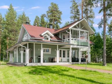 Finnische Seenplatte Ferienhaus mit Hund
