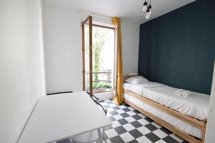  Für 2 Personen: Hübsches Apartment / Ferienwohnung in der Region Paris-la Butte-Montmartre-18e