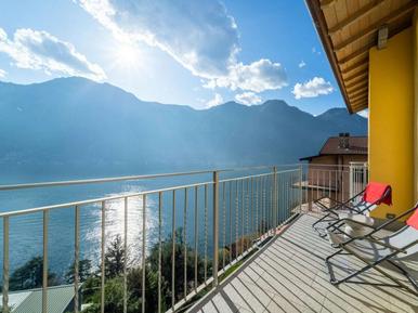 Gemütliches Ferienhaus : Region Nesso für 4 Personen