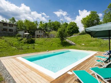 Gemütliches Ferienhaus : Region Fabbriche di Vallico für 6 Personen