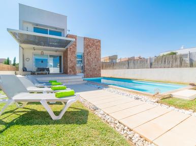 Gemütliches Ferienhaus : Region Sa Rapita für 6 Personen