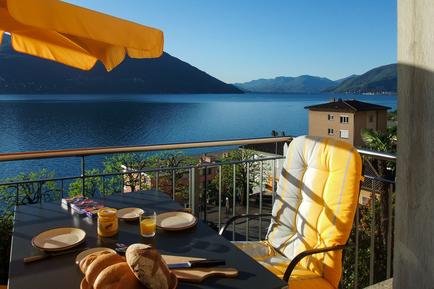  Für 4 Personen: Hübsches Apartment / Ferienwohnung in der Region Brissago