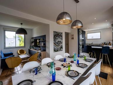 Gemütliches Ferienhaus : Region Bretagne für 10 Personen
