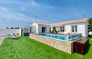 Gemütliches Ferienhaus : Region Saint-Jean-de-Monts für 12 Personen