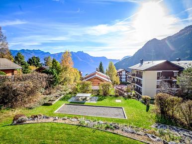 Wallis, Ovronnaz Ferienhaus mit Hund