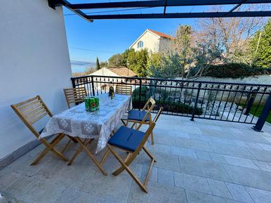  Für 6 Personen: Hübsches Apartment / Ferienwohnung in der Region Crikvenica