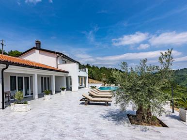Gemütliches Ferienhaus : Region Buzet-Korelici für 10 Personen