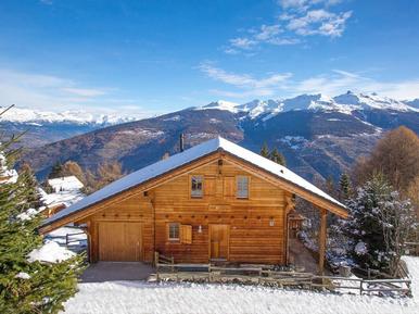 Gemütliches Ferienhaus : Region Wallis für 10 Personen