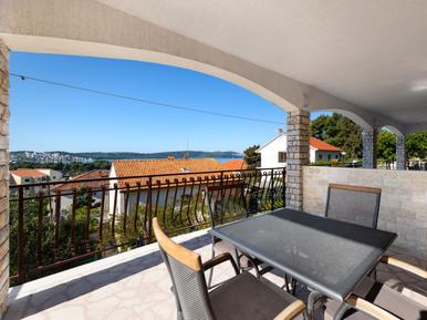  Für 4 Personen: Hübsches Apartment / Ferienwohnung in der Region Trogir