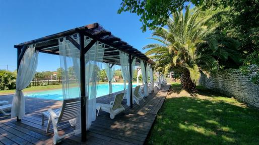 Gemütliches Ferienhaus : Region Saint-Just-Luzac für 6 Personen