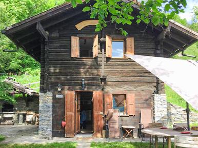 Gemütliches Ferienhaus : Region Hérémence für 8 Personen