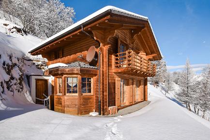 Gemütliches Ferienhaus : Region Hérémence für 9 Personen