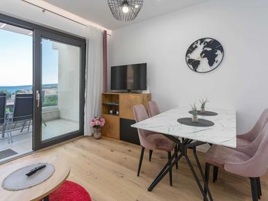  Für 2 Personen: Hübsches Apartment / Ferienwohnung in der Region Krk