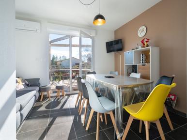 Gemütliches Ferienhaus : Region Sérignan für 8 Personen