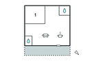  Für 4 Personen: Hübsches Apartment / Ferienwohnung in der Region Omis