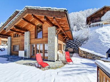 Gemütliches Ferienhaus : Region Veysonnaz für 9 Personen