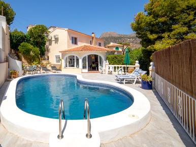 Gemütliches Ferienhaus : Region Calpe für 8 Personen